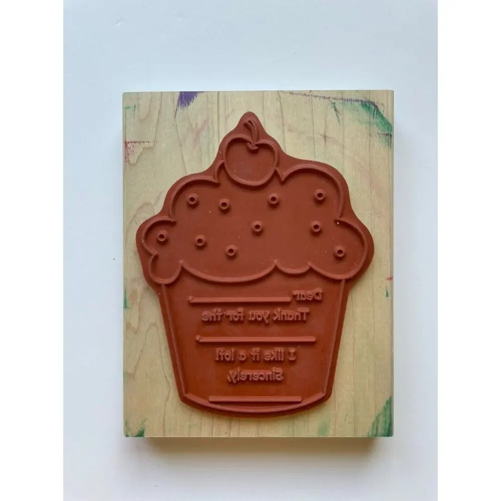 Stampin Up Simple Birthday Thanks wooden